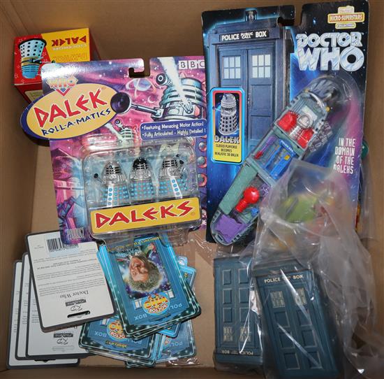 Doctor Who classic series toys and models - Product Enterprise, the majority packaged (33)